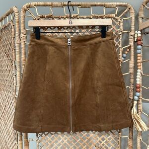 Wilfred suede mini skirt